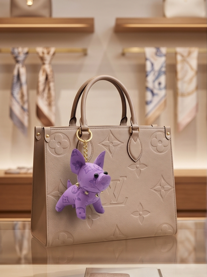Lulu Puppy Charm Bag Charm Accessory