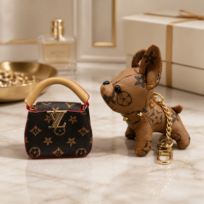 Lulu Puppy Charm Bag Charm Accessory
