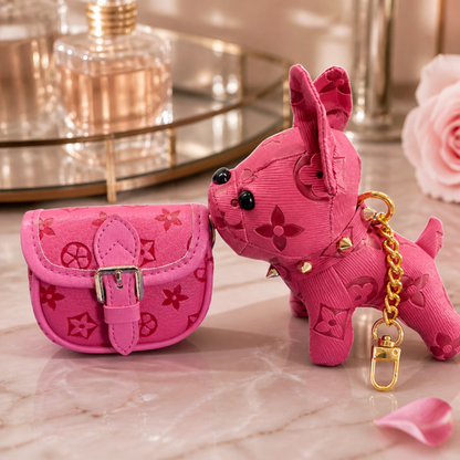 Lulu Puppy Charm Bag Charm Accessory