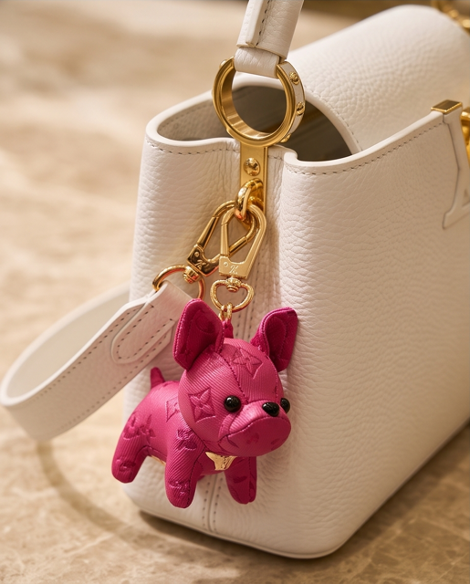 Lulu Puppy Charm Bag Charm Accessory