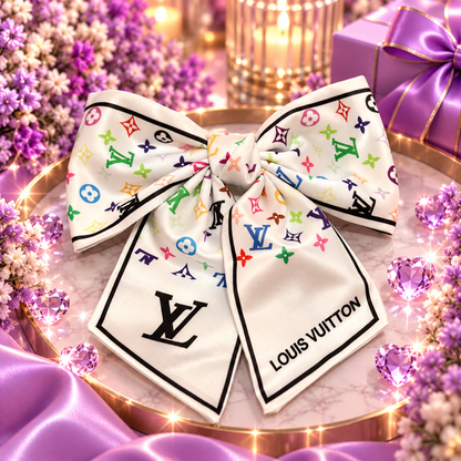 Lulu Hair Bow Ribbon Clip Accessory